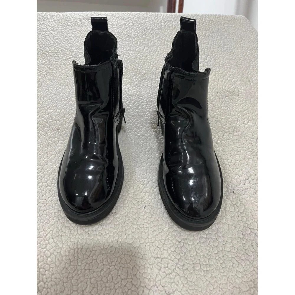 Zara black Boots girls size 34